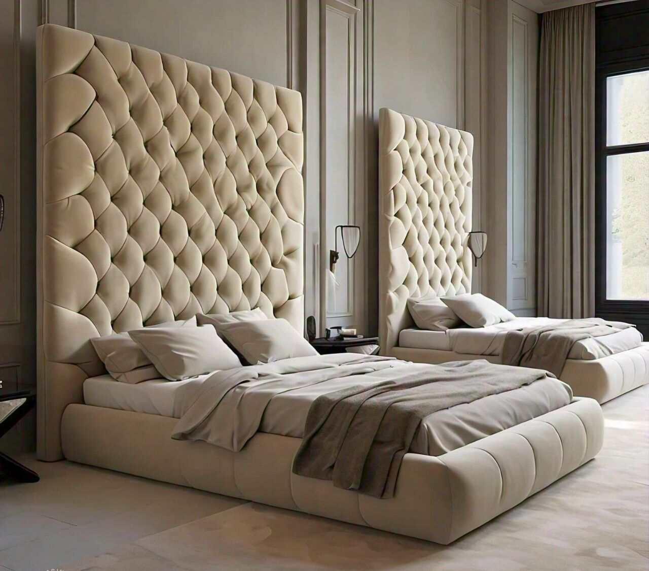 Beds with Large Headboards