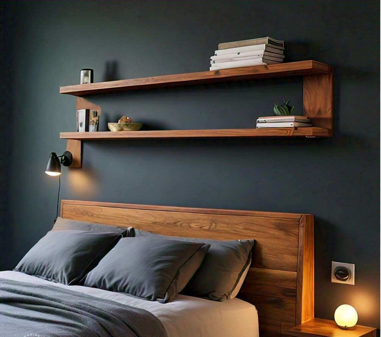 Overhead Bed Storage