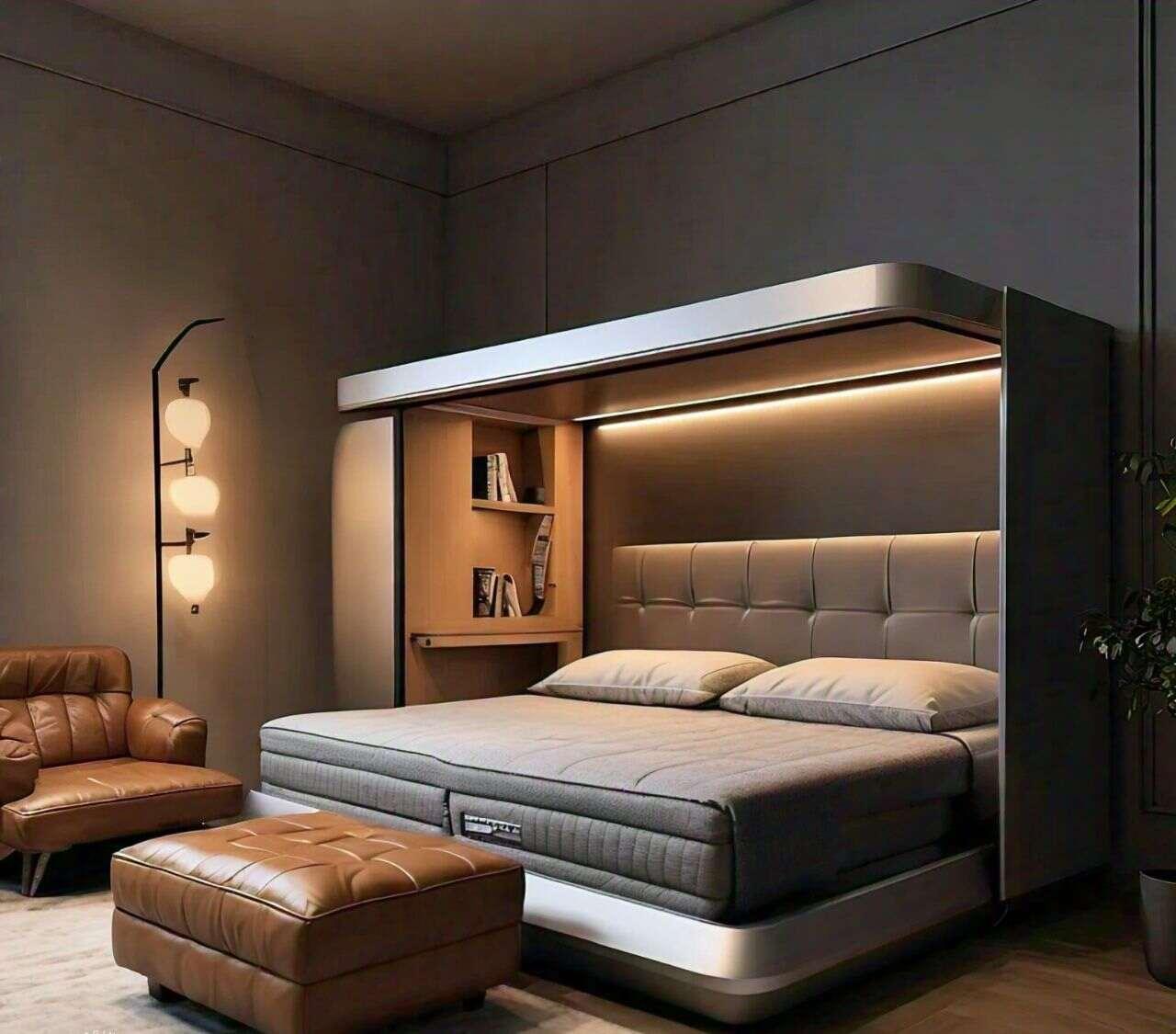 Wall Bed with Sofa